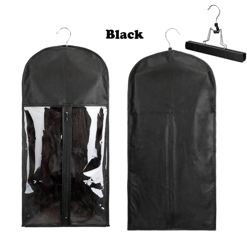 Hair Extensions Storage Bag With Hanger